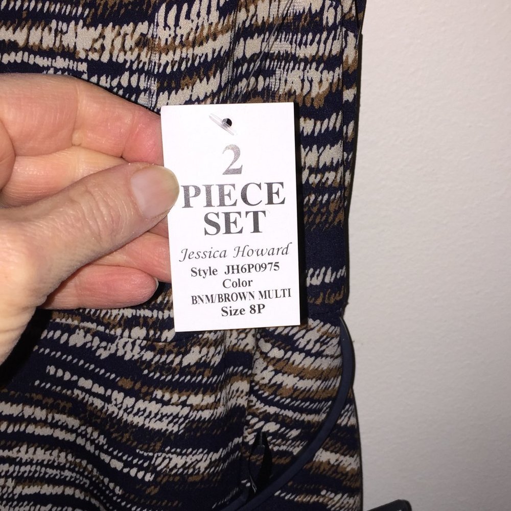 2 Piece Suit Dress & Jacket Belted - Picture 6 of 13